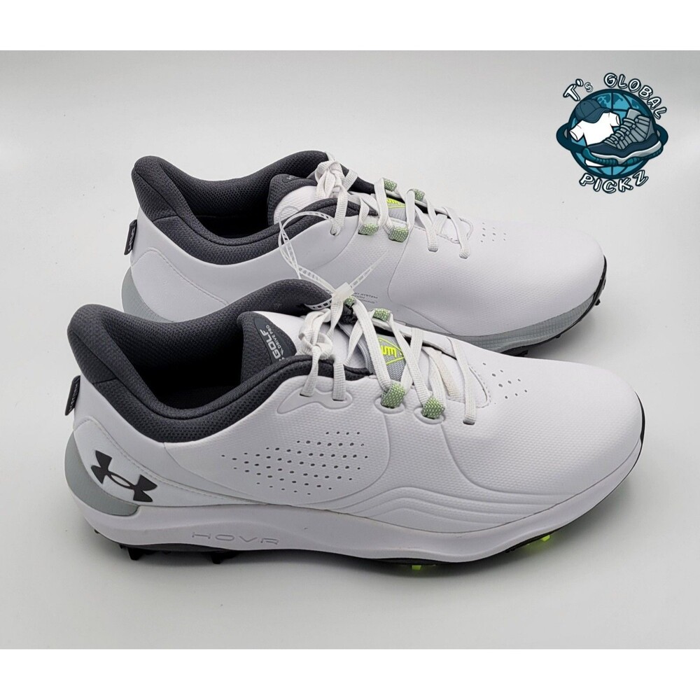 Under Armour HOVR Drive Pro S3 Waterproof Golf Shoes 3026919-100 Mens size 9.5 - Picture 3 of 8